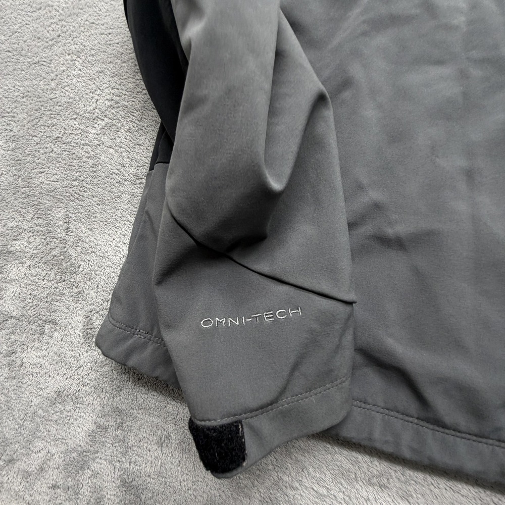 Columbia Jacket Womens Large Gray Windbreaker Titanium Omni-Tech Insulated Lined - Picture 10 of 10